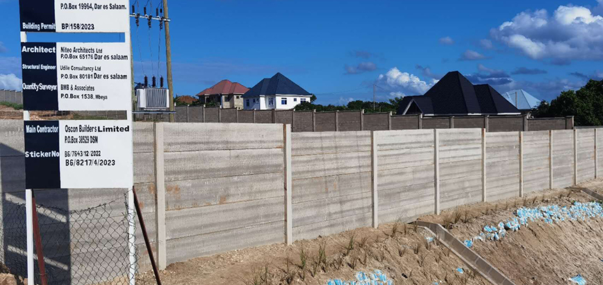 Precast Boundary Wall manufacturer in Tanzania