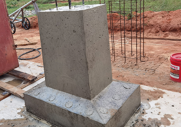 Precast Concrete Piers 1260mm